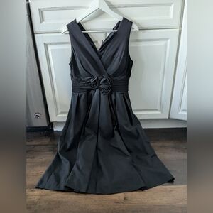 Stunning Jessica Howard Evenings Party Dress Elegant Black Midi Sleeveless Sz 8